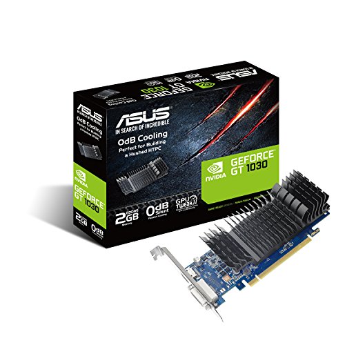 ASUS GeForce GT1030-SL-2G-BRK, Nvidia, 2GB - Low-Profile Grafikkarte (PCIe 3.0, 2GB GDDR5 Speicher, HDMI, DVI)