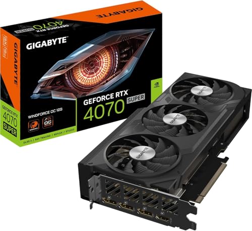 GIGABYTE GeForce RTX 4070 SUPER WINDFORCE OC 12G NVIDIA 12 Go GDDR6X