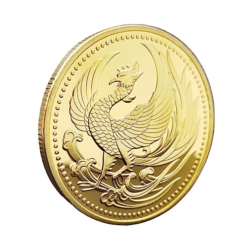 WeddHuis 1 Stück Phoenix-Gedenkmünze aus Bronze für Freunde und Familienangehörige