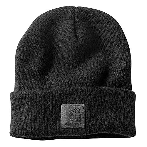 Carhartt Herren Knit Beanie, Schwarz, OFA