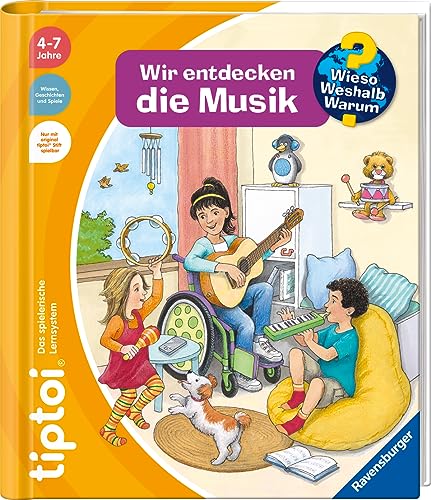 tiptoi® Wieso? Weshalb? Warum? Wir entdecken die Musik, Buch für Kinder ab 4 Jahre