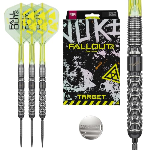Target Darts Luke Littler Fallout Steeldarts 90% Tungsten 23G
