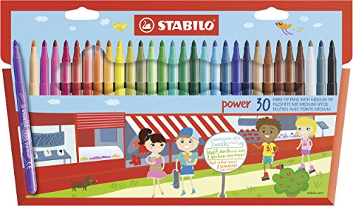 STABILO - Filzstift - power - 30er Pack