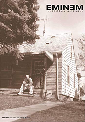 Eminem Marshall Mathers offiziell Nue Textile Flag Poster (75cm x 110cm)