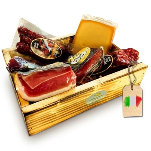 BAVAREGOLA Geschenkekiste mit Südtiroler Spezialitäten die 