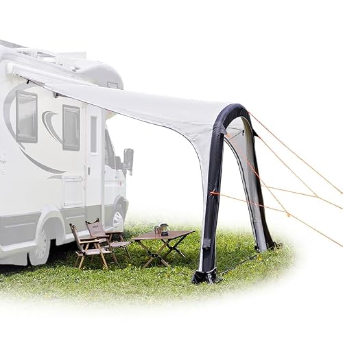Unikka Wanderer II aufblasbarer Sonnenschutz für Wohnwagen, Wohnmobil, kompatibel mit,multimodal Glamping Awning (350 * 240 cm)