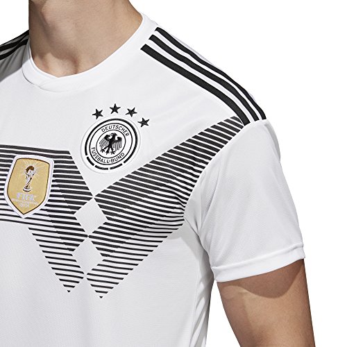 adidas Herren Dfb Home 2018 Trikot, Weiß (White/Black), L EU