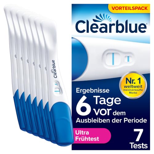 Clearblue Schwangerschaftstest Frühtest, Ultra Früh, 7 pregnancy tests