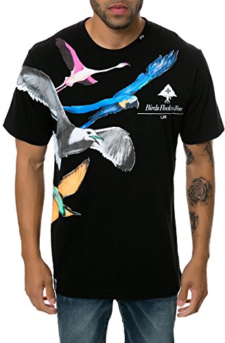 LRG Herren T-Shirt Birds Flock to Trees - Schwarz - X-Groß