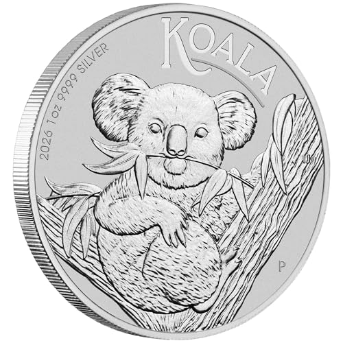 Silbermünze 1 oz Australien Koala 2026 The Perth Mint 999 Silber Münze