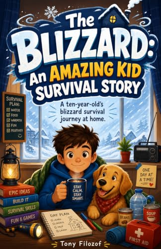 The Blizzard: An Amazing Kid Survival Story (English Edition)