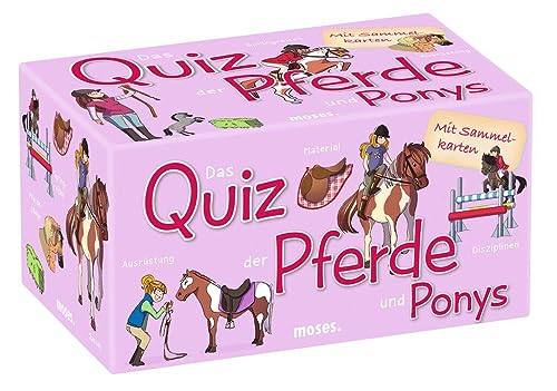 Moses 90207 Das Quiz der Pferde und Ponys, Schwarz