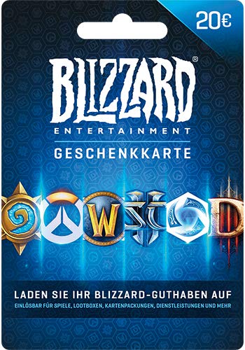 Blizzard-Geschenkkarte- für Deutschland - Gutschein per Post