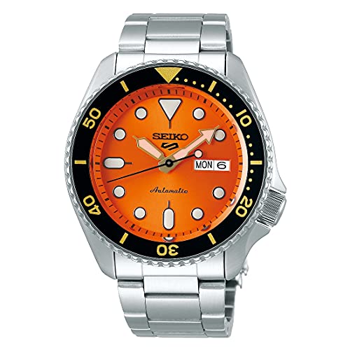 Seiko 5 Sports Herren-Uhr Edelstahl mit Metallband SRPD59K1