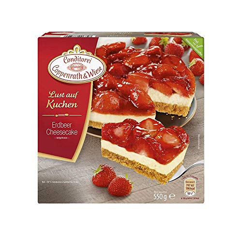 Erdbeer-Cheesecake Lust auf Kuchen Conditorei Coppenrath & Wiese, 550 Gramm, tiefgefroren