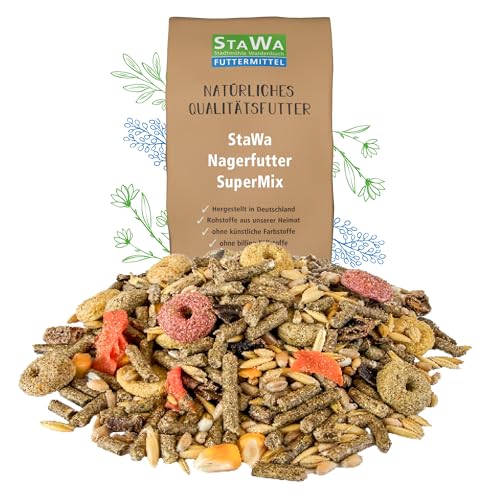 StaWa Nagerfutter SuperMix, ohne Gentechnik, 25 kg