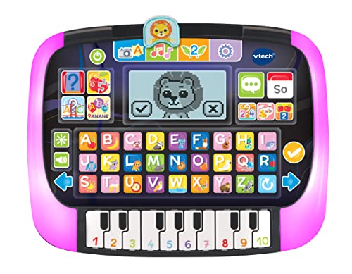 VTech Baby Lern- und Musiktablet, 8 Spiele, Altersgerecht 2-5 Jahre