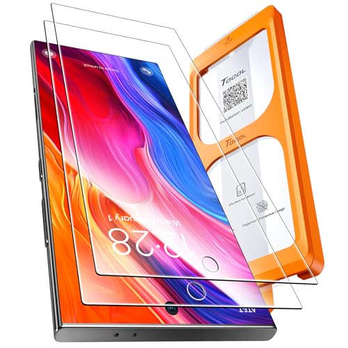 TOCOL für Samsung Galaxy S24 Ultra für Panzerglas Einfache Montage