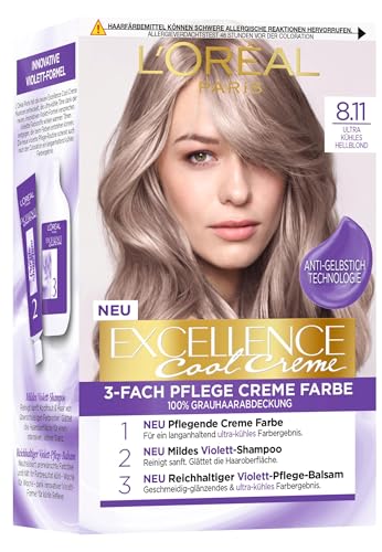 Excellence Cool Creme 8.11 Ultra kühles Hellblond