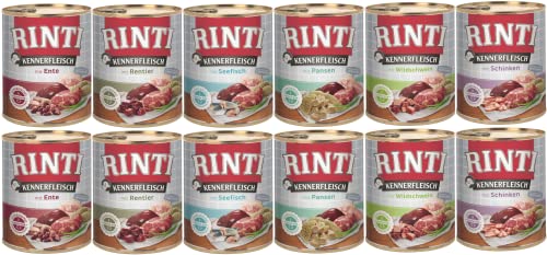 Rinti Hundefutter Nassfutter Mischpaket Multipack 2, Mix (12x800g)