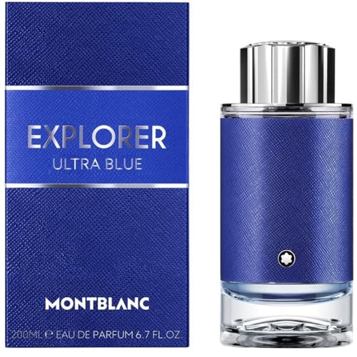 Montblanc Explorer Ultra Blue Eau de Parfum für Herren, 200 ml