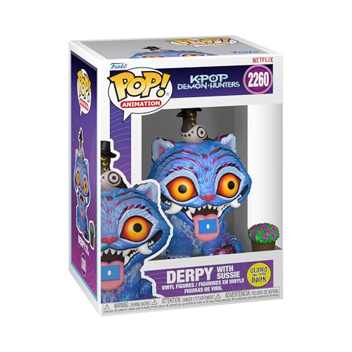 Funko Pop! Animation: KPop Demon Hunters - Derpy with Sussie (Glow in The Dark) - Vinyl-Sammelfigur - Geschenkidee - Offizielle Handelswaren - Movies Fans