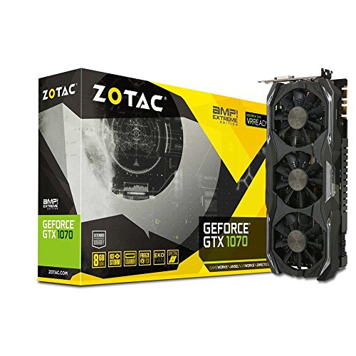 ZOTAC GeForce GTX 1070 AMP! Extreme Edition 8GB GDDR5