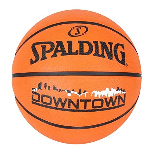 Spalding Downtown Ball 84363Z, Unisex basketballs, Orange, 7 EU