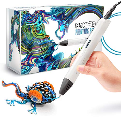 MYNT3D Fachmann Drucken 3D Stift mit OLED Anzeige, Weiß