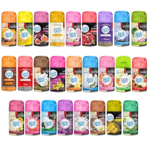 Fresh & More Lufterfrischer Nachfüller 12er Mix, 250ml