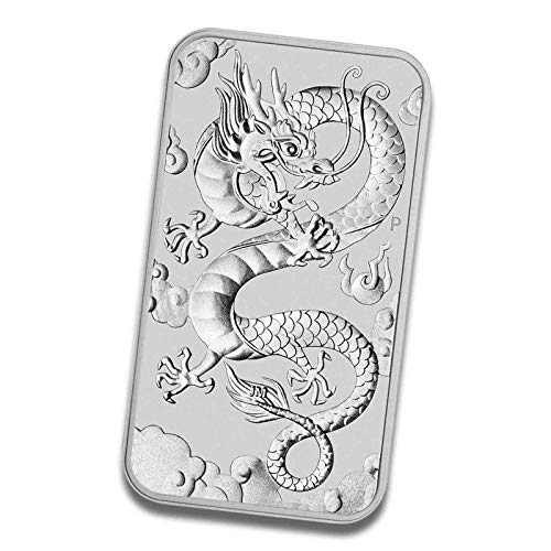 Silberbarren Münzbarren Drache Rectangular 1 Unze (1 Stück (2019))
