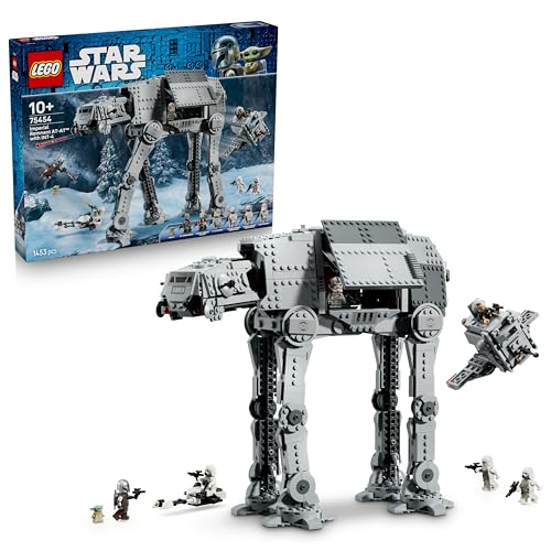 LEGO Star Wars 75454 AT-AT des Restimperiums mit INT-4 Spielzeug - The Mandalorian and Grogu Figuren mit Shuttle, Speeder Bike, 6 Minifiguren & 1 Figur - Geschenk für Jungen & Fans ab 10 Jahren