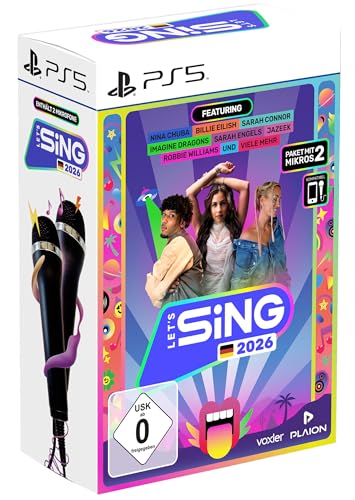 Let's Sing 2026 German Version [+ 2 Mics] (PS5)
