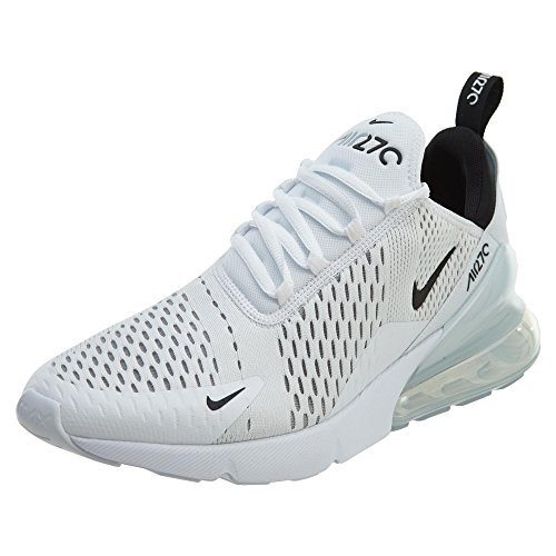 Nike Air Max 270, Herren Laufschuhe, Weiß (White/Black-White 100), 45.5 EU