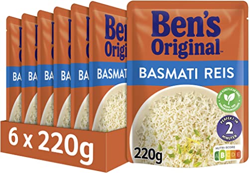 BEN'S ORIGINAL™ Express Reis Basmati 6 x 220g
