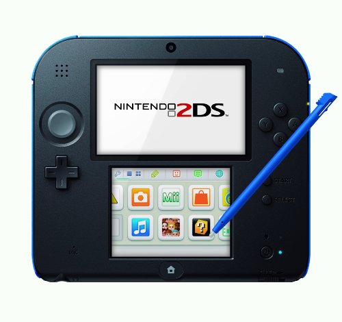 Nintendo 2DS - Konsole, blau und schwarz