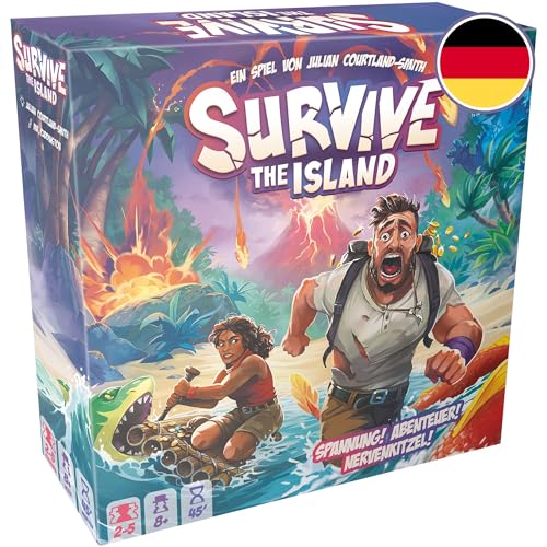 Asmodee, Survive The Island, Grundspiel, Familienspiel, Deutsch