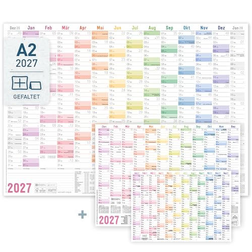 Häfft® Wandkalender 2027 A2 quer 