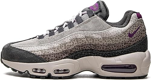 Nike Damen Air Max 95 Sneaker, Anthracite/Viotech, 36 EU