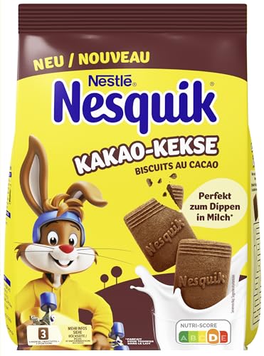 Nestlé NESQUIK Kakao-Kekse, 1er Pack (1 x 180g)