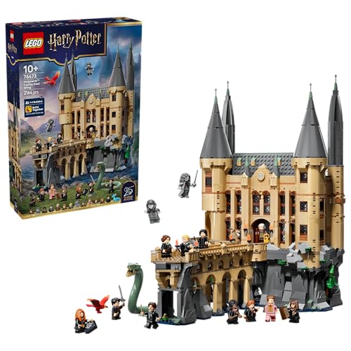 LEGO Harry Potter Schloss Hogwarts: Ostflügel Spielzeug - Miniatur Modellbausatz mit 13 Minifiguren & sammelbarem Patronus - DIY Deko - Geschenkidee für Mädchen, Jungen & Fans ab 10 Jahren - 76473