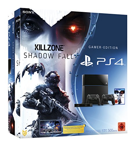 PlayStation 4 - Konsole inkl. Killzone: Shadow Fall + 2 DualShock 4 Wireless Controller + Kamera