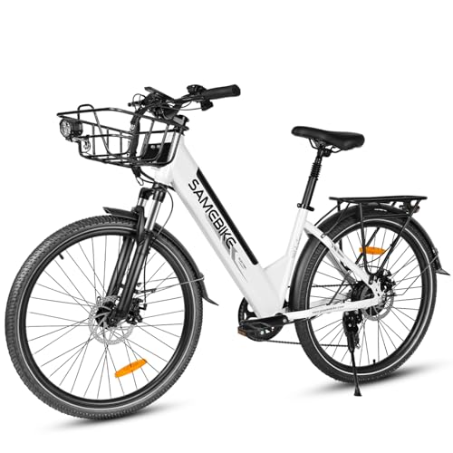 RS-A01 Pro E-Bike 26 Zoll | 250W Elektrofahrrad mit 36V 15Ah Akku | 55–110 km Reichweite | 7-Gang-Schaltung | Mechanische Scheibenbremsen | Duale Federung | Urbanes Pendler-E-Bike für Stadtverkehr