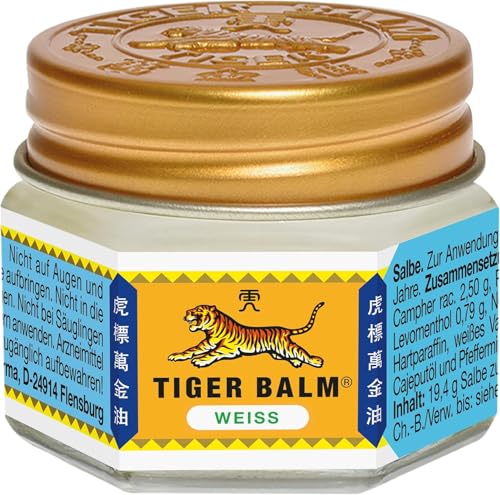 TIGER BALM® WEISS - Natürlicher Balsam bei Erkältungsbeschwerden
