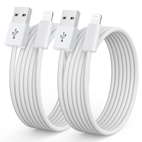 iPhone Ladekabel Apple Ladekabel 2Pack 1M, Lightning Kabel MFi-Zertifiziert iPhone Kabel Schnellladekabel für iPhone 14 13 12 11 Pro/Pro Max/Mini, XR XS Max X, 8 7 6 6s Plus