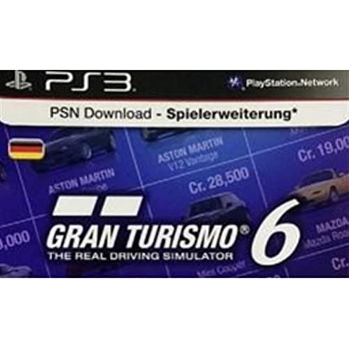 PlayStation Network Card (20 Euro) Gran Turismo 6 Livecard PS3