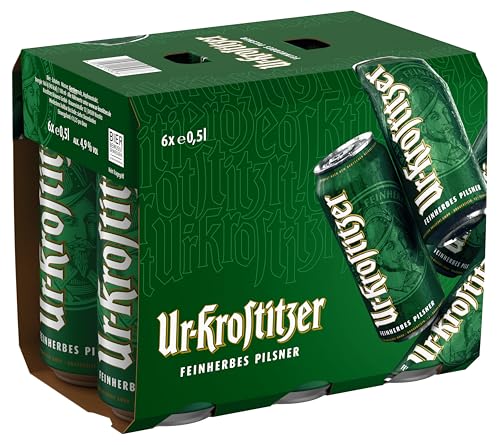 Ur-Krostitzer feinherbes Pilsner, EINWEG 6x0,50 L Dose