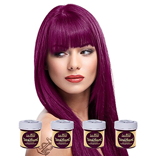 La Riche Directions Colour Haartönung 4er Pack (Dark Tulip)