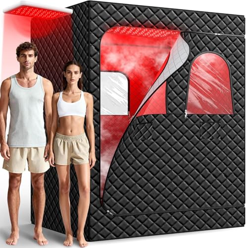 I-THERA-U Infrarotsauna 2 Personen Dampfsauna für Zuhause