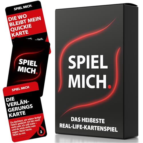 Das heißeste Real-Life Sex Kartenspiel für Paare ab 18, Erotik Spiel, Sex Spiele für Paare, Sex Spiele für Erwachsene, Bdsm Spiel für Paare, Partner Geschenk, Jahrestag Geschenk für ihn, Pärchenspiele